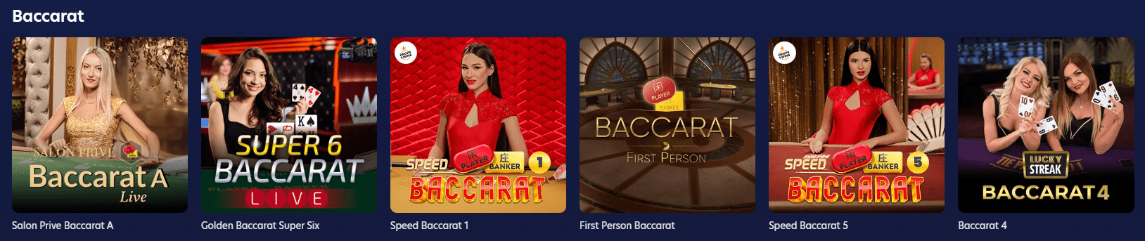 Lucky Dreams Baccarat